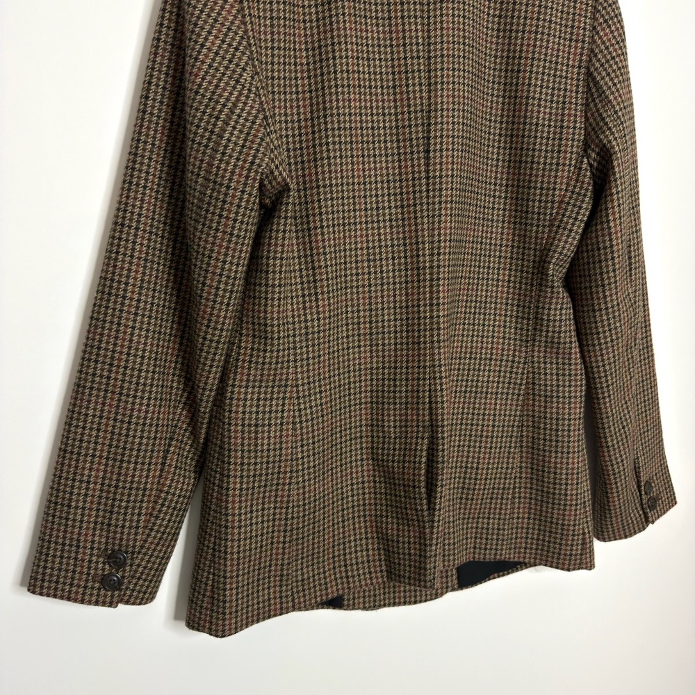 GAP Double Breasted Houndstooth Blazer - image 4